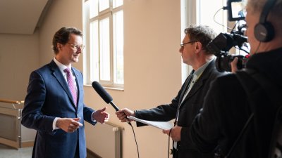 Ministerpräsident Wüst und Flanderns Ministerpräsident Jambon vereinbaren Zusammenarbeit von Nordrhein-Westfalen und Flandern im Bereich der Kreislaufwirtschaft