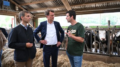 Austausch mit der Kreisbauernschaft in Geldern