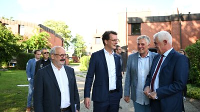 Von Weeze nach Xanten: Ministerpräsident Hendrik Wüst besucht den Niederrhein