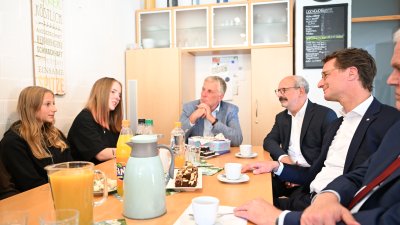 Von Weeze nach Xanten: Ministerpräsident Hendrik Wüst besucht den Niederrhein