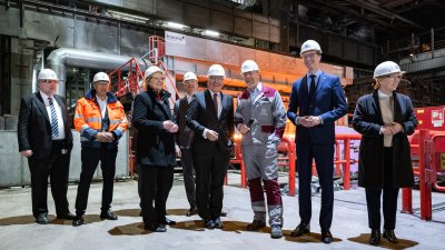 Bundespräsident Steinmeier und Ministerpräsident Wüst besuchen thyssenkrupp und Air Liquide