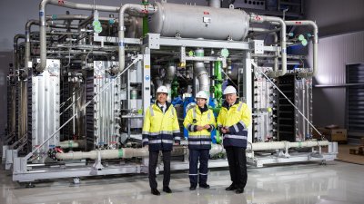 Bundespräsident Steinmeier und Ministerpräsident Wüst besuchen thyssenkrupp und Air Liquide
