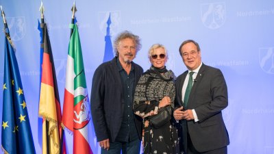 Ministerpräsident Armin Laschet verleiht den Staatspreis 2019 an Prof. Klaus Töpfer