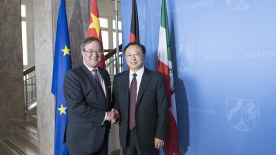 Ministerpräsident Laschet empfängt Gouverneur der chinesischen Partnerprovinz 