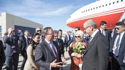 Ministerpräsident Armin Laschet trifft den Präsidenten der Republik Türkei, Recep Tayyip Erdoğan