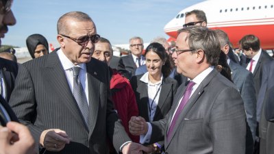 Ministerpräsident Armin Laschet trifft den Präsidenten der Republik Türkei, Recep Tayyip Erdoğan