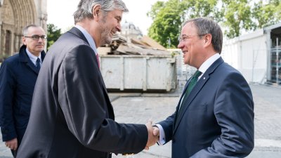 Der Kulturbevollmächtigte Ministerpräsident Armin Laschet besucht Frankreich
