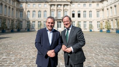 Der Kulturbevollmächtigte Ministerpräsident Armin Laschet besucht Frankreich