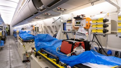 Corona-Patienten aus Italien werden nach Nordrhein-Westfalen geflogen