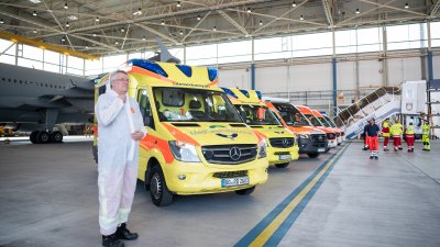 Corona-Patienten aus Italien werden nach Nordrhein-Westfalen geflogen