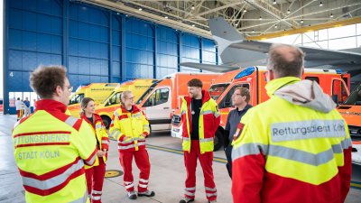 Corona-Patienten aus Italien werden nach Nordrhein-Westfalen geflogen