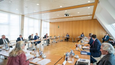 Gemeinsame Kabinettsitzung mit Bundesgesundheitsminister Jens Spahn 