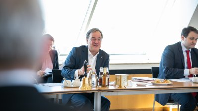Gemeinsame Kabinettsitzung mit Bundesgesundheitsminister Jens Spahn