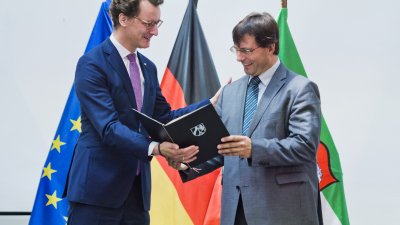 Ministerpräsident Hendrik Wüst ernennt sein neues Landeskabinett