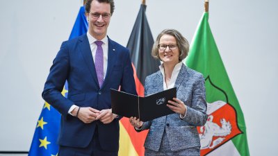 Ministerpräsident Hendrik Wüst ernennt sein neues Landeskabinett