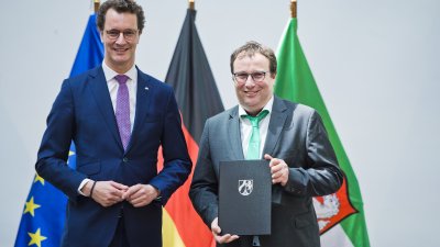 Ministerpräsident Hendrik Wüst ernennt sein neues Landeskabinett