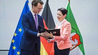 Ministerpräsident Hendrik Wüst ernennt sein neues Landeskabinett