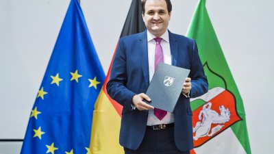 Ministerpräsident Hendrik Wüst ernennt sein neues Landeskabinett