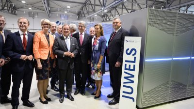 Einweihung des Supercomputers JUWELS