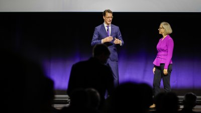 Ministerpräsident Wüst spricht auf internationaler KI-Partnerkonferenz von Microsoft in Bonn