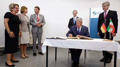 Bundespräsident Joachim Gauck besucht Nordrhein-Westfalen