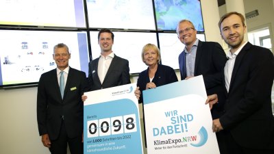 Ministerpräsidentin Hannelore Kraft besucht die NEXT-Kraftwerke in Köln