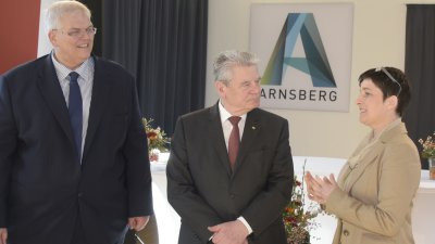 Bundespräsident Joachim Gauck zu Gast in Arnsberg