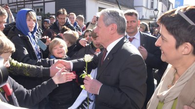 Bundespräsident Joachim Gauck zu Gast in Arnsberg
