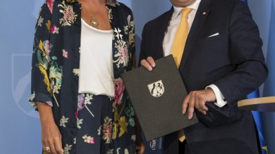Verdienstorden des Landes Nordrhein-Westfalen an Andrea Berg
