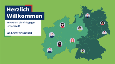 Postkarte Aktionsbündnis gegen Einsamkeit