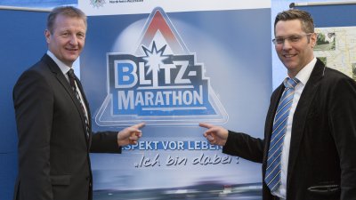 Pressekonferenz zum Blitzmarathon, 07.04.2014