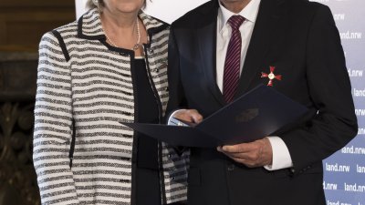 Ministerpräsidentin Hannelore Kraft und Joachim Metzner