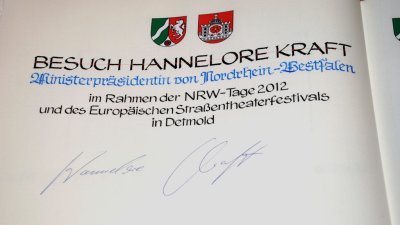 Auftakt zum Nordrhein-Westfalen-Tag 2012