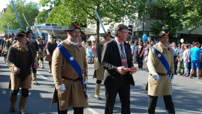 Die Festparade zum Nordrhein-Westfalen-Tag 2012