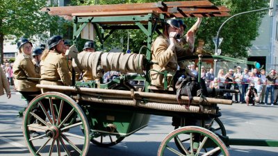 Die Festparade zum Nordrhein-Westfalen-Tag 2012