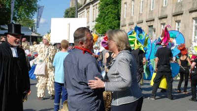 Die Festparade zum Nordrhein-Westfalen-Tag 2012