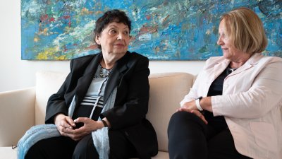 Ministerpräsident Armin Laschet trifft Shoah-Überlebende Inge Auerbacher