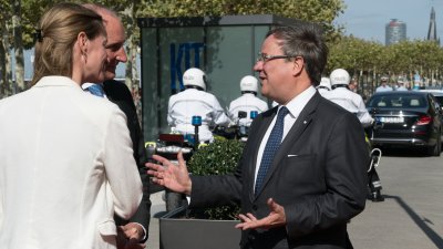 Ministerpräsident Laschet empfängt den Regierungschef des Fürstentums Liechtenstein