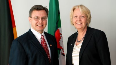 Antrittsbesuch des amerikanischen Generalkonsuls Stephen A. Hubler, 24.10.2012