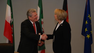 Antrittsbesuch des Bundespräsidenten, 26.11.2012