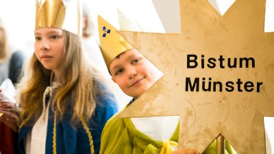 Der Ministerpräsident hat Sternsinger aus allen Diözesen zum Dreikönigssingen im Landeshaus empfangen