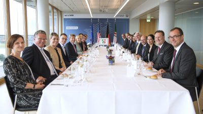 Ministerpräsidentin Hannelore Kraft trifft Spitzenvertreter von US-Unternehmen