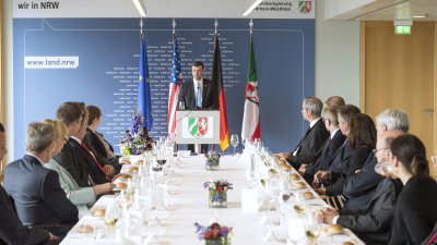 Ministerpräsidentin Hannelore Kraft trifft Spitzenvertreter von US-Unternehmen