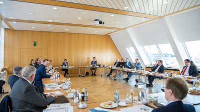 Gemeinsame Kabinettsitzung mit Bundesgesundheitsminister Jens Spahn