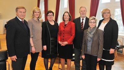 Einweihung des "Johannes-Rau-Saal"