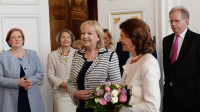 König Carl Gustaf und Königin Silvia von Schweden besuchen Aachen