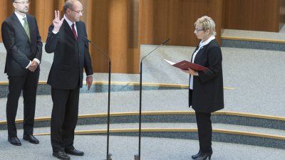 Vereidigung neuer Kabinettmitglieder