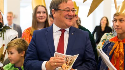Traditionelles Dreikönigssingen im Landeshaus