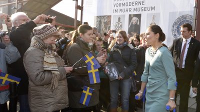 Schwedisches Kronprinzessinnenpaar besucht NRW, 28.-29.01.2014