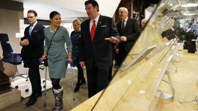 Schwedisches Kronprinzessinnenpaar besucht NRW, 28.-29.01.2014